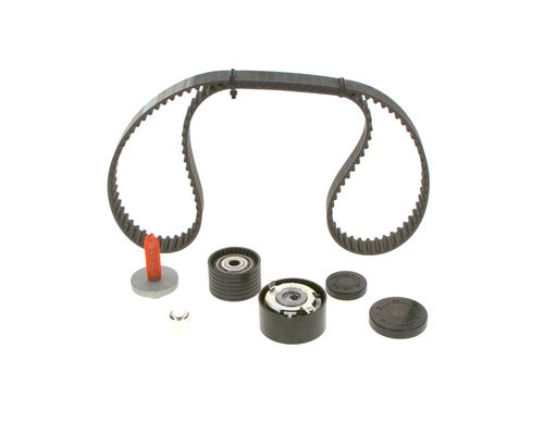 Set curea de distributie Timing set belt+ sprocket DACIA DUSTER DUSTER/SUV LOGAN LOGAN MCV SANDERO NISSAN KUBISTAR RENAULT CLIO II CLIO III FLUENCE KANGOO KANGOO BE BOP KANGOO EXPRESS 1.4-2.0 11.97- BOSCH 1 987 946 702