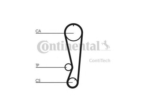 Set curea de distributie Toyota COROLLA Liftback (_E10_) 1992-1997 #2 24789