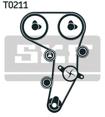 Set curea de distributie VOLKSWAGEN PASSAT Variant (3C5) - Cod intern: W20035432 - LIVRARE DIN STOC in 24 ore!!!