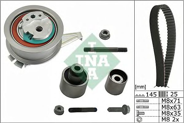Set curea de distributie VW Caddy Alltrack IV Kombi (Saab) (An fabricatie 05.2015 - ..., 75 - 150 CP, Diesel) - Cod intern: M20384104 - LIVRARE DIN STOC in 24 ore!!!