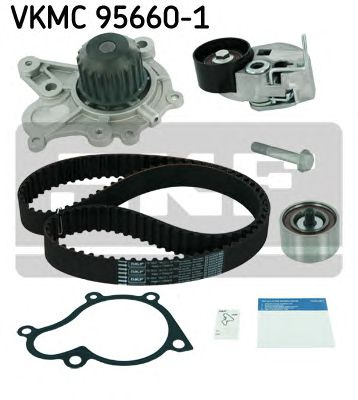 Set curea distributie + pompa apa HYUNDAI Trajet (FO) (An fabricatie 04.2001 - 07.2008, 113 - 125 CP, Diesel) - Cod intern: W20035749 - LIVRARE DIN STOC in 24 ore!!!