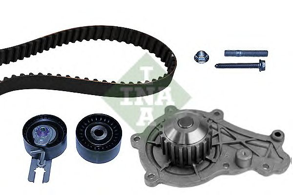 Set curea distributie + pompa apa PEUGEOT 206 CC (2D) (An fabricatie 04.2005 - 02.2007, 109 CP, Diesel) - Cod intern: W20204384 - LIVRARE DIN STOC in 24 ore!!!