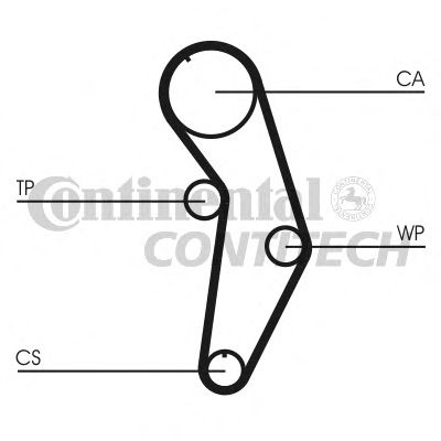 Set curea distributie + pompa apa VOLKSWAGEN PASSAT (3C2) - Cod intern: W20262666 - LIVRARE DIN STOC in 24 ore!!!