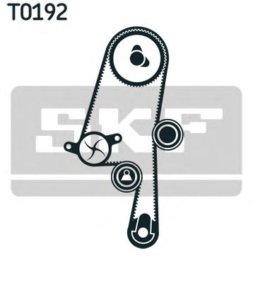 Set curea distributie + pompa apa VOLVO C70 II Convertible (542) (An fabricatie 03.2006 - 06.2013, 150 - 180 CP, Diesel) - Cod intern: W20035734 - LIVRARE DIN STOC in 24 ore!!!