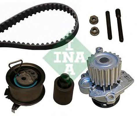 Set curea distributie + pompa apa VW Golf Plus / Crossgolf (5M1, 521) (An fabricatie 01.2005 - 01.2009, 90 - 105 CP, Diesel) - Cod intern: W20204360 - LIVRARE DIN STOC in 24 ore!!!