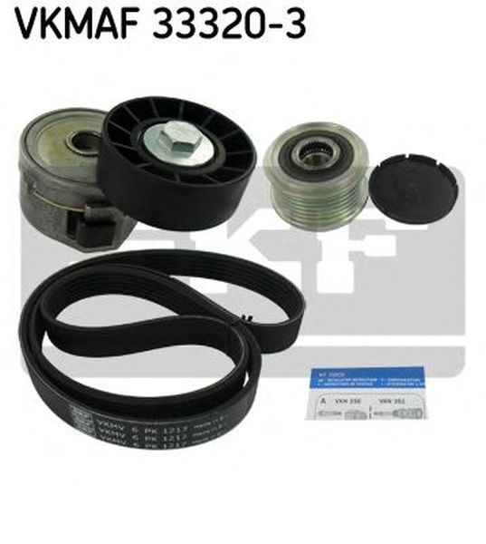 Set Curea transmisie Citroen C4 Grand Picasso I UA SKF VKMAF333203