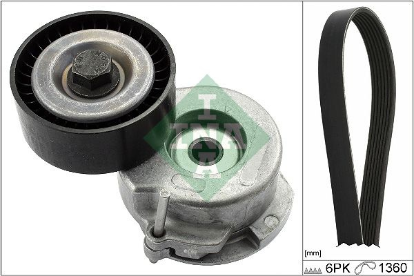 Set curea transmisie cu caneluri # 529 0293 10 # I