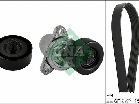 Set curea transmisie cu caneluri (529021510 INA) HYUNDAI,KIA