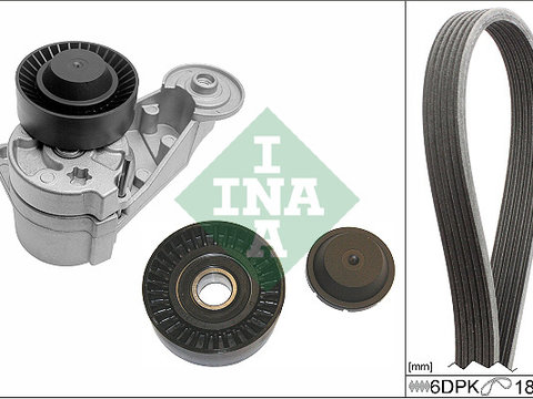 Set curea transmisie cu caneluri (529048010 INA) VOLVO