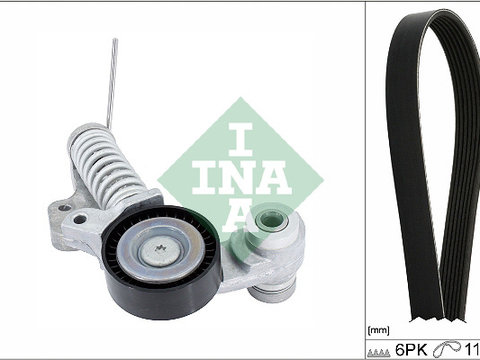 Set curea transmisie cu caneluri (529048510 INA) VOLVO,VOLVO ASIA