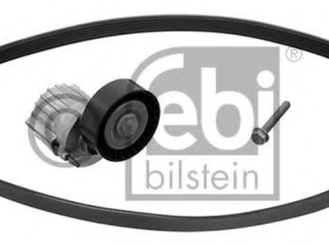 Set curea transmisie cu caneluri AUDI A3 (8P1), VW CADDY III caroserie (2KA, 2KH, 2CA, 2CH), VW CADDY III combi (2KB, 2KJ, 2CB, 2CJ) - FEBI BILSTEIN 4