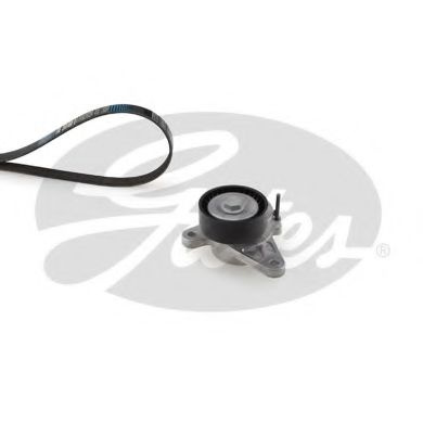Set curea transmisie cu caneluri AUDI A4 (8W2, B9) (2015 - 2016) GATES K016PK1025