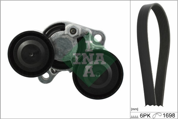 Set curea transmisie cu caneluri # Bmw Seria 6 2011 2012 2013 2014 2015 2016 2017 2018 2019 2020 2021 2022 2023 2024 2025 # 529 0206 10 # INA