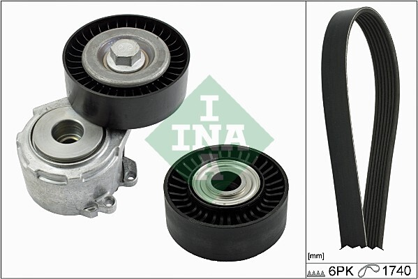 Set curea transmisie cu caneluri # CitroEn Xsara 1