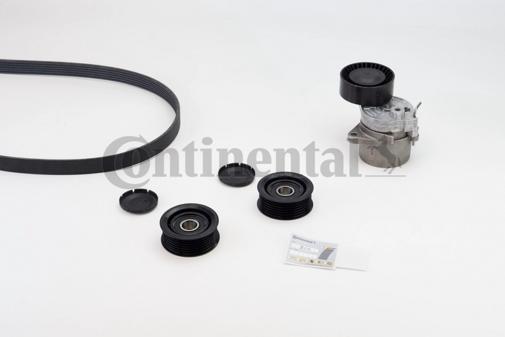 Set curea transmisie cu caneluri CONTINE
