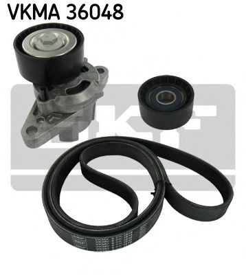 Set curea transmisie cu caneluri DACIA LOGAN MCV (