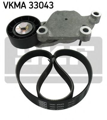 Set curea transmisie cu caneluri FORD FIESTA VI - Cod intern: W20035780 - LIVRARE DIN STOC in 24 ore!!!