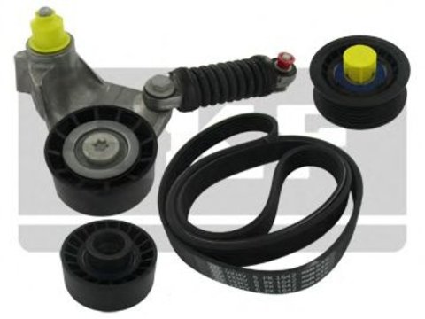 Set curea transmisie cu caneluri FORD MONDEO III (B5Y) (2000 - 2007) SKF VKMA 34030 piesa NOUA