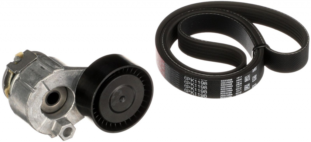 Set curea transmisie cu caneluri GATES K016PK1198