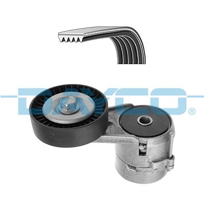 Set curea transmisie cu caneluri KPV275 DAYCO pentru Opel Astra Opel Corsa Opel Vita Opel Zafira