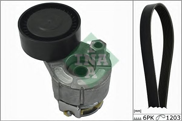 Set curea transmisie cu caneluri NISSAN JUKE (F15)