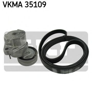 Set curea transmisie cu caneluri OPEL ASTRA F Hatchback (53, 54, 58, 59) (1991 - 1998) SKF VKMA 35109 piesa NOUA