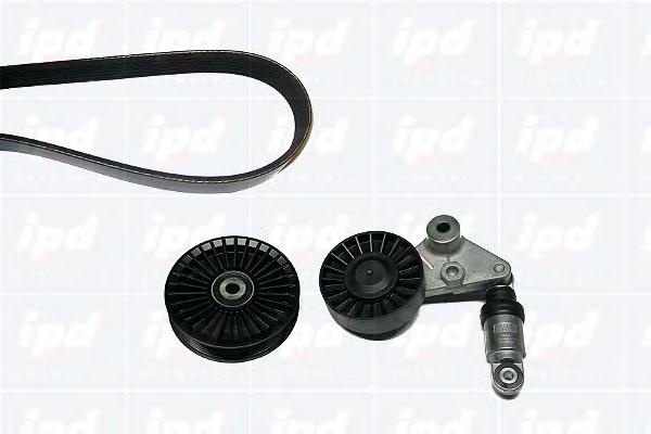 Set curea transmisie cu caneluri OPEL ASTRA G hatchback (F48_, F08_), OPEL ASTRA G combi (F35_), OPEL ASTRA G limuzina (F69_) - IPD 20-1383