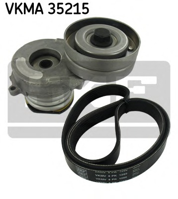 Set curea transmisie cu caneluri # Opel Combo 2001 2002 2003 2004 2005 2006 2007 2008 2009 2010 2011 2012 2013 2014 2015 2016 2017 2018 2019 2020 2021 2022 2023 2024 2025 # VKMA 35215 # SKF