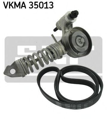 Set curea transmisie cu caneluri OPEL CORSA C (F08