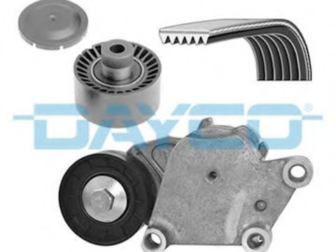 Set curea transmisie cu caneluri PEUGEOT 107 (2005 - 2016) DAYCO KPV093