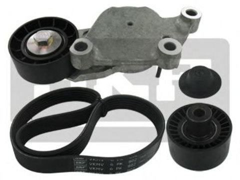 Set curea transmisie cu caneluri PEUGEOT 307 (3A/C) - Cod intern: W20035782 - LIVRARE DIN STOC in 24 ore!!!