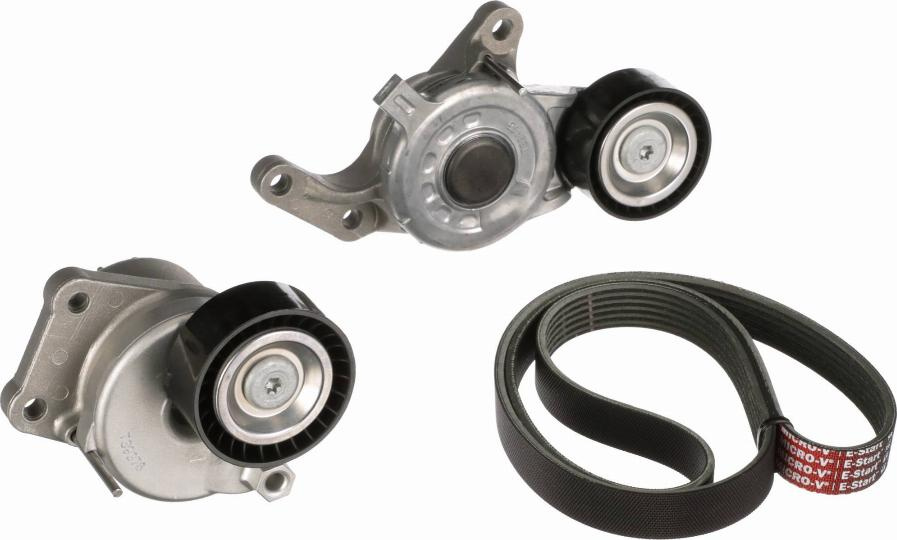 Set curea transmisie cu caneluri PEUGEOT 5008 II (MC_, MJ_, MR_, M4_), Dubita, 12.2016 - Gates K016PK1073EST