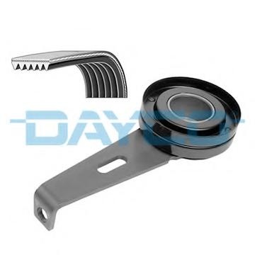 Set curea transmisie cu caneluri PEUGEOT 806 (221), Citroen SYNERGIE (22, U6), FIAT ULYSSE (220) - DAYCO KPV158
