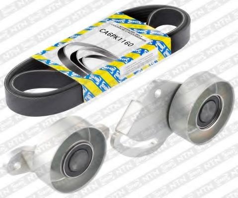 Set curea transmisie cu caneluri PEUGEOT 806 (221), Citroen ZX (N2), PEUGEOT 306 hatchback (7A, 7C, N3, N5) - SNR KA859.14