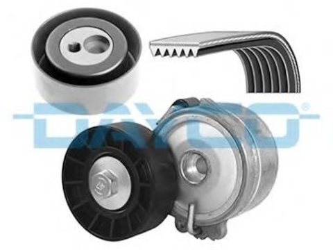 Set curea transmisie cu caneluri PEUGEOT 806 (221), PEUGEOT 306 hatchback (7A, 7C, N3, N5), PEUGEOT 306 limuzina (7B, N3, N5) - DAYCO KPV119