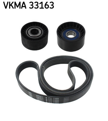 Set curea transmisie cu caneluri # Peugeot Bipper 2008 2009 2010 2011 2012 2013 2014 2015 2016 2017 2018 2019 2020 2021 2022 2023 2024 2025 # VKMA 33163 # SKF