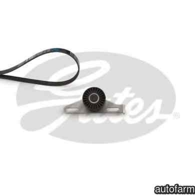 Set curea transmisie cu caneluri RENAULT CLIO II BB0/1/2 CB0/1/2 GATES K015PK1113