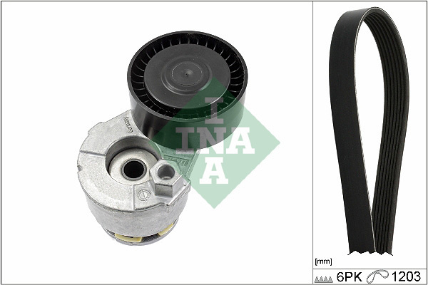 Set curea transmisie cu caneluri # Renault Latitude 2010 2011 2012 2013 2014 2015 2016 2017 2018 2019 2020 2021 2022 2023 2024 2025 # 529 0009 10 # INA