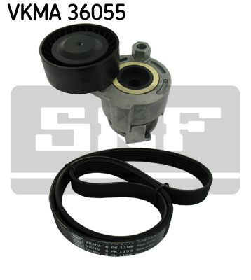 Set curea transmisie cu caneluri RENAULT THALIA I 
