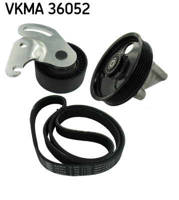 Set curea transmisie cu caneluri # Renault Thalia 2002 2003 2004 2005 2006 2007 2008 2009 2010 2011 2012 2013 2014 2015 2016 2017 2018 2019 2020 2021 2022 2023 2024 2025 # VKMA 36052 # SKF