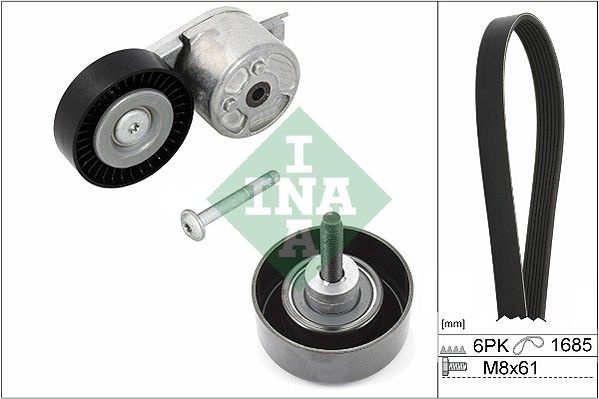 Set curea transmisie cu caneluri Schaeffler INA 529 0218 10