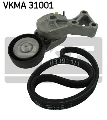 Set curea transmisie cu caneluri SEAT ALHAMBRA (7V8, 7V9) - Cod intern: M20353776 - LIVRARE DIN STOC in 24 ore!!!