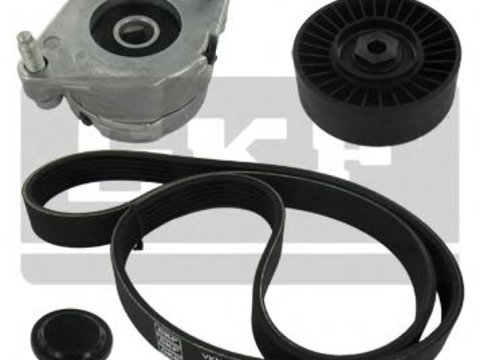 Set curea transmisie cu caneluri SEAT ALHAMBRA (7V8, 7V9) (1996 - 2010) SKF VKMA 31210