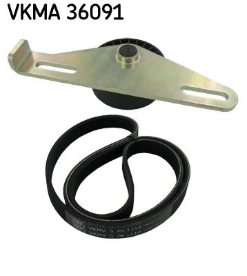 Set curea transmisie cu caneluri SKF RENAULT MEGANE Scénic (JA0/1_) 1998-1999 - VKMA 36091