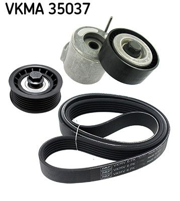 Set curea transmisie cu caneluri SKF VKMA 35037