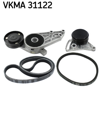 Set curea transmisie cu caneluri SKF VKMA31122 la masina VW PASSAT B5.5 (3B3) AWM 1781cc 170cp 125kW 2000 2001 2002 2003 2004 2005