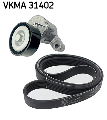 Set curea transmisie cu caneluri SKF VKMA31402 la AUDI A1 (8X1, 8XK) CUSB 1422cc 90cp 66kW 2014 2015 2016 2017 2018