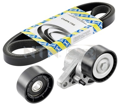 Set curea transmisie cu caneluri SNR KA855.12 se potriveste la RENAULT Megane I Kombi van (KA_) K4M 712 1598cc 107cp 79kW 2001 2002 2003