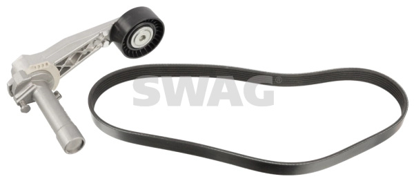 Set curea transmisie cu caneluri Swag DS DS 3 Cabriolet (SB_) 2015-2019 - 64 10 7427