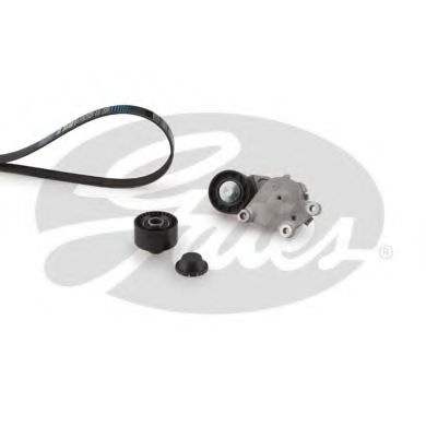 Set curea transmisie cu caneluri VOLVO V70 III (BW) (2007 - 2016) GATES K016PK803 piesa NOUA